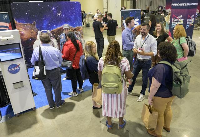 NASA image: NASA Participates in the Podcast Movement 