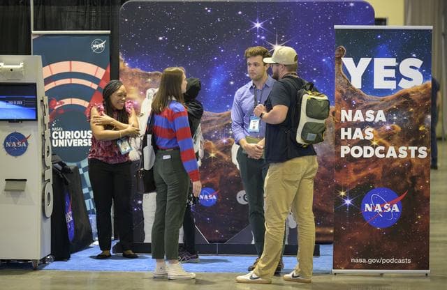 NASA image: NASA Participates in the Podcast Movement 