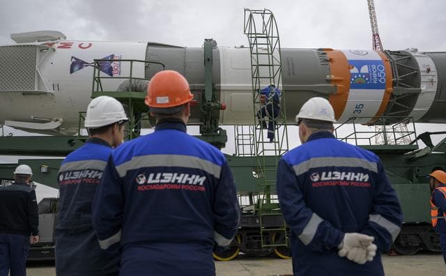 NASA image: Expedition 72 Soyuz Rollout