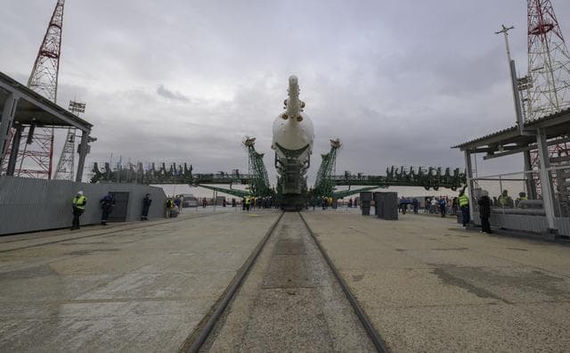 NASA image: Expedition 72 Soyuz Rollout