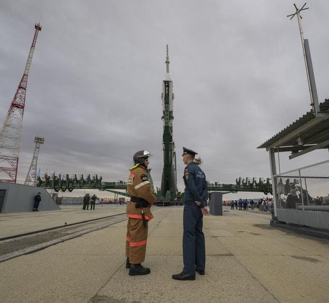 NASA image: Expedition 72 Soyuz Rollout