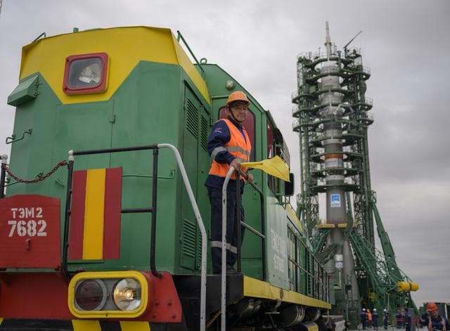 NASA image: Expedition 72 Soyuz Rollout
