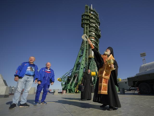 NASA image: Expedition 72 Soyuz Blessing