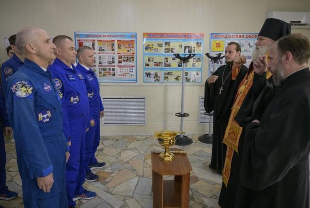 NASA image: Expedition 72 Crew Blessing