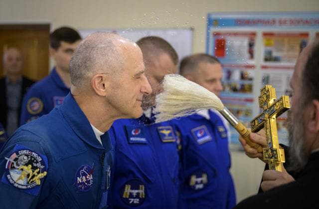 NASA image: Expedition 72 Crew Blessing