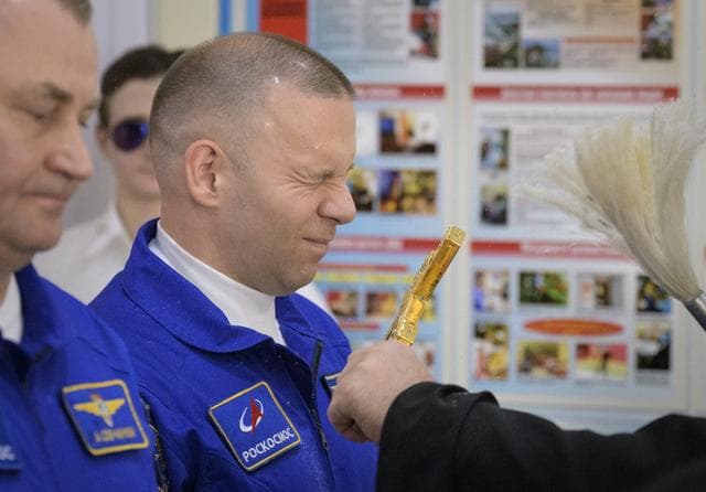 NASA image: Expedition 72 Crew Blessing