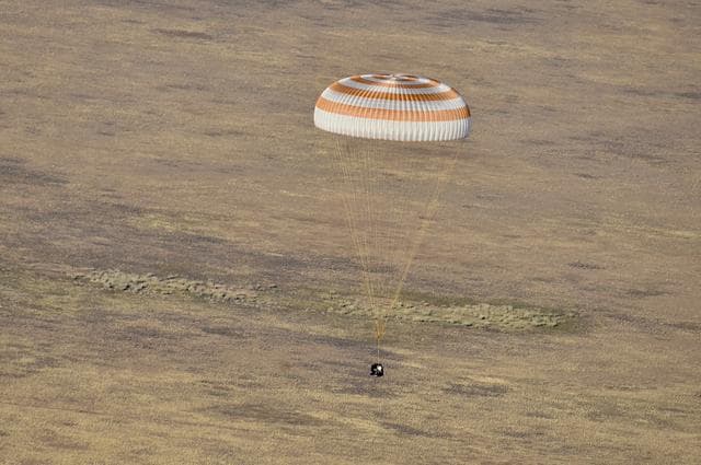 NASA image: Expedition 71 Soyuz Landing