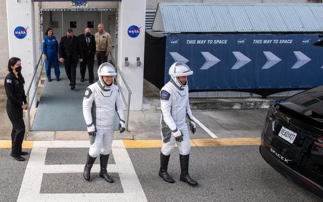 NASA image: NASA’s SpaceX Crew-9 Crew Walkout