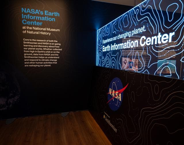 NASA image: NASA’s Earth Information Center at Museum of Natural History