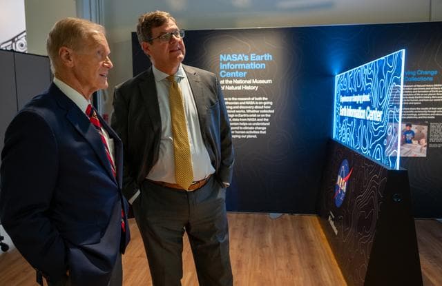 NASA image: NASA’s Earth Information Center at Museum of Natural History