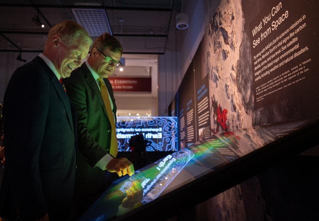 NASA image: NASA’s Earth Information Center at Museum of Natural History