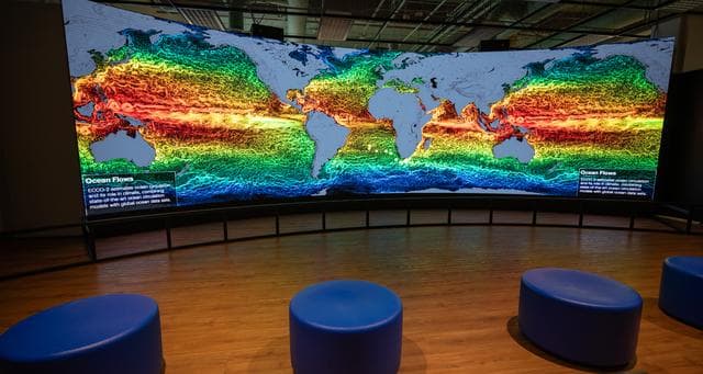 NASA image: NASA’s Earth Information Center at Museum of Natural History
