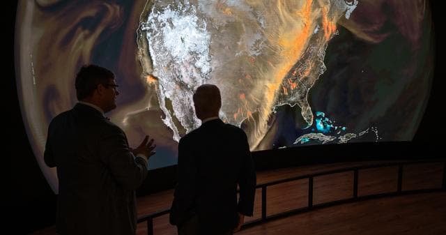 NASA image: NASA’s Earth Information Center at Museum of Natural History