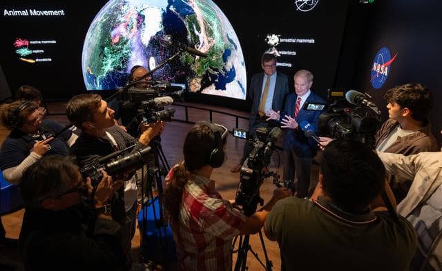 NASA image: NASA’s Earth Information Center at Museum of Natural History
