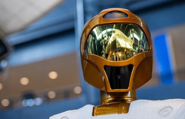 NASA image: Robonaut 2 on display at NASM