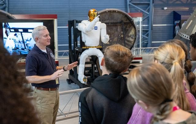 NASA image: Robonaut 2 on display at NASM