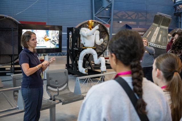 NASA image: Robonaut 2 on display at NASM