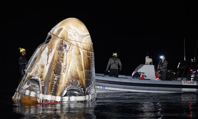 NASA image: NASA’s SpaceX Crew-8 Splashdown