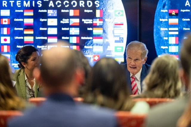 NASA image: Chile Artemis Accords Signing
