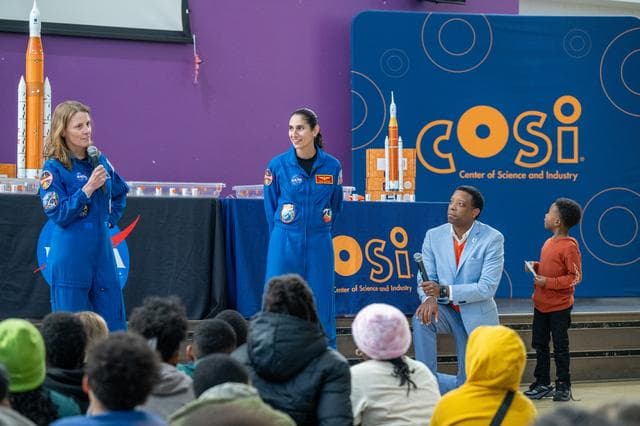 NASA image: Expedition 70 Postflight visit to Watkins Elementary