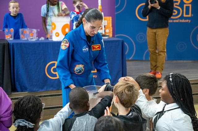 NASA image: Expedition 70 Postflight visit to Watkins Elementary