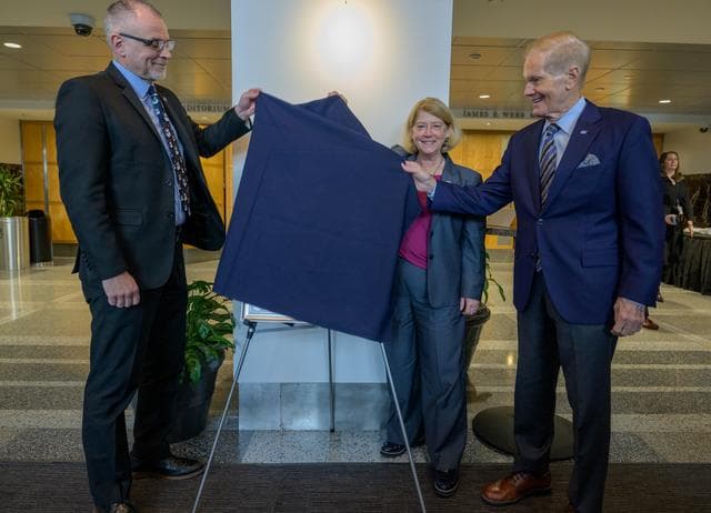 NASA image: Mary W. Jackson Portrait Unveiling