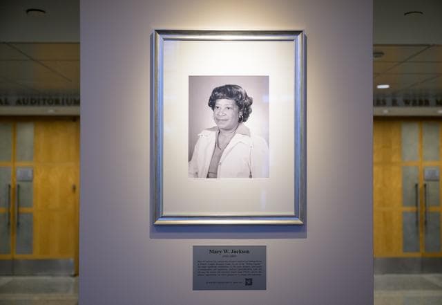 NASA image: Mary W. Jackson Portrait Unveiling