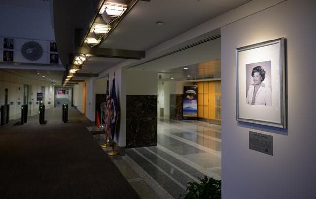 NASA image: Mary W. Jackson Portrait Unveiling