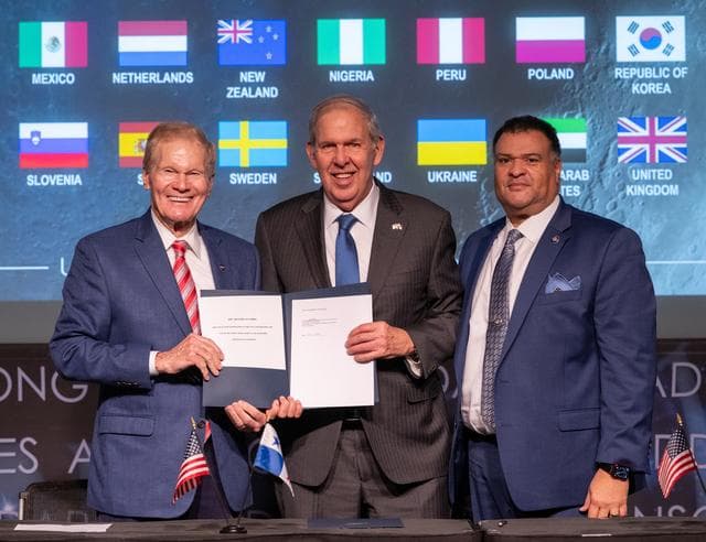 NASA image: Republic of Panama Artemis Accords Signing