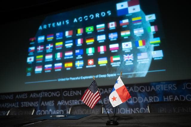 NASA image: Republic of Panama Artemis Accords Signing