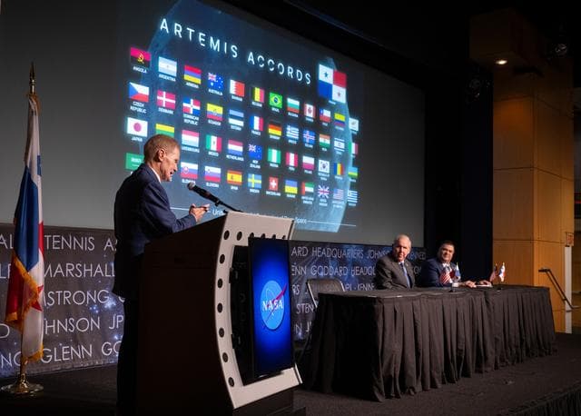 NASA image: Republic of Panama Artemis Accords Signing