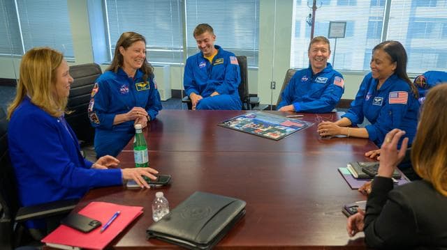 NASA image: Expedition 71 Postflight Visit with NASA Senior Leadership