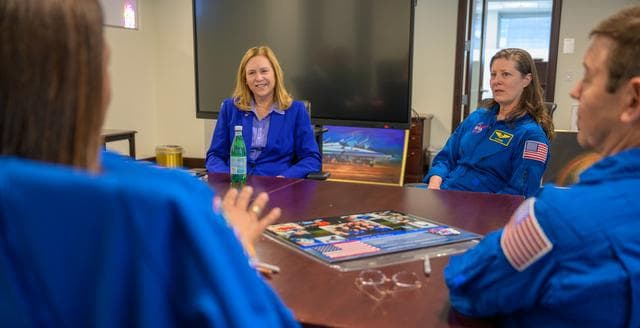 NASA image: Expedition 71 Postflight Visit with NASA Senior Leadership