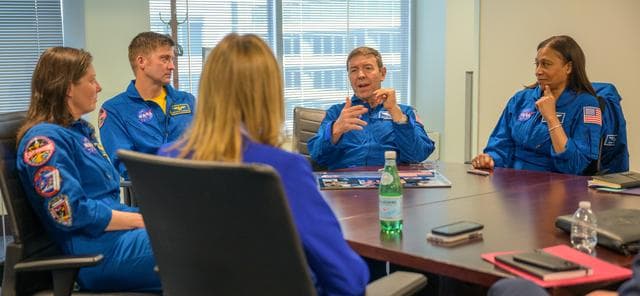 NASA image: Expedition 71 Postflight Visit with NASA Senior Leadership