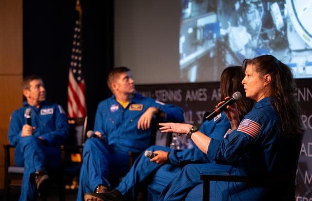 NASA image: Expedition 71 Astronauts Speak with U.S. Senate Youth Program