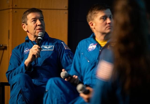 NASA image: Expedition 71 Astronauts Speak with U.S. Senate Youth Program