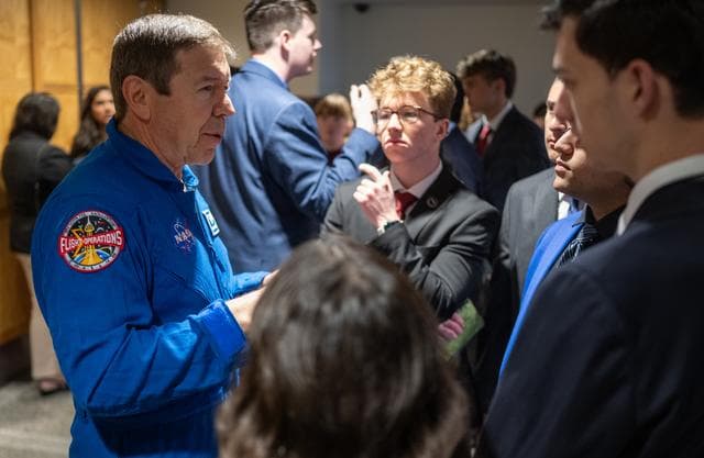 NASA image: Expedition 71 Astronauts Speak with U.S. Senate Youth Program