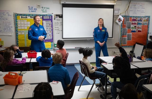 NASA image: Expedition 71 Astronauts Visit Elsie Whitlow Stokes CFPCS