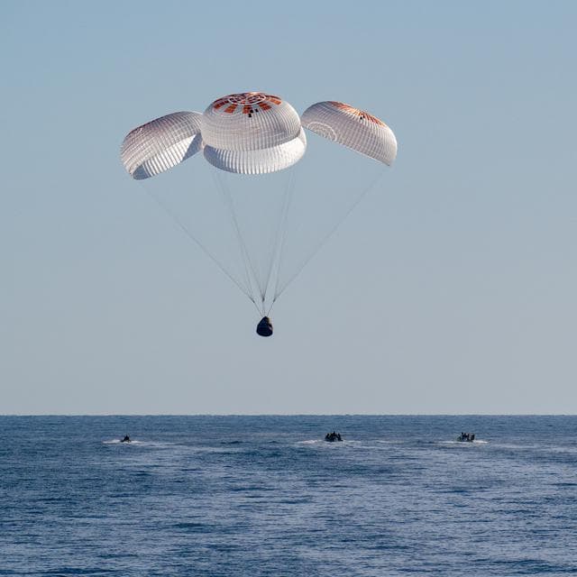 NASA image: NASA’s SpaceX Crew-9 Splashdown