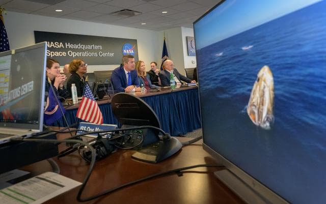 NASA’s SpaceX Crew-9 Splashdown