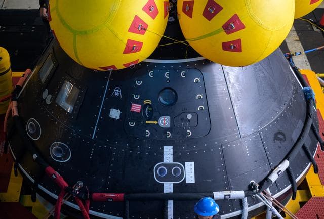 NASA image: NASA Artemis Underway Recovery Test 12