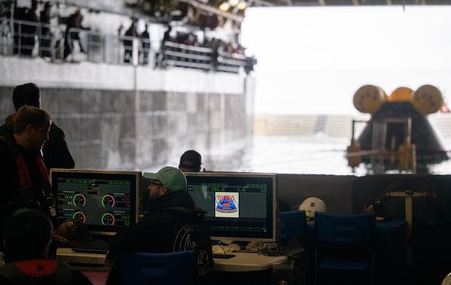 NASA image: NASA Artemis Underway Recovery Test 12