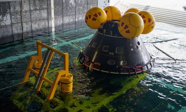 NASA image: NASA Artemis Underway Recovery Test 12