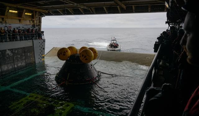 NASA image: NASA Artemis Underway Recovery Test 12