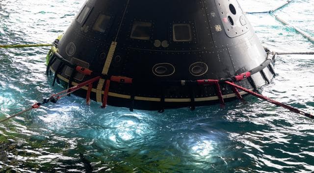 NASA image: NASA Artemis Underway Recovery Test 12