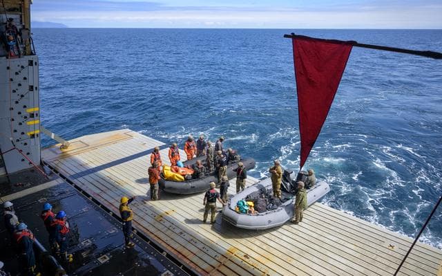 NASA image: NASA Artemis Underway Recovery Test 12