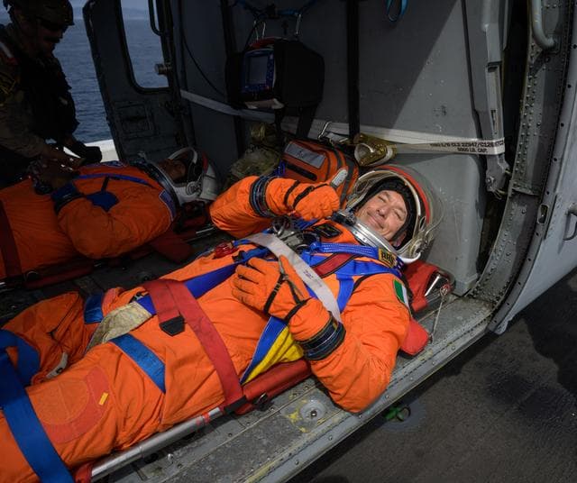 NASA image: NASA Artemis Underway Recovery Test 12