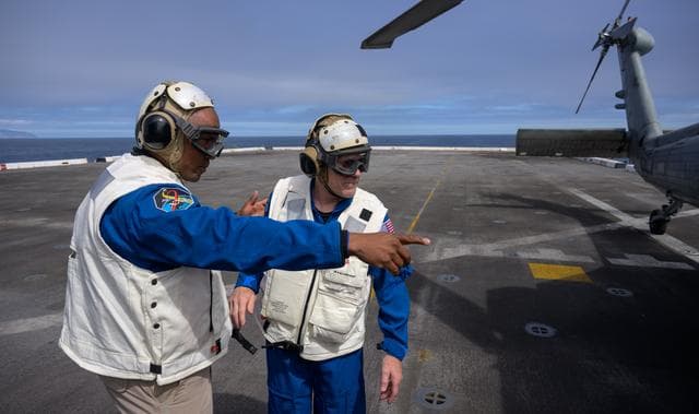 NASA image: NASA Artemis Underway Recovery Test 12