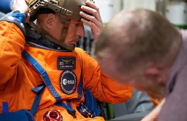 NASA image: NASA Artemis Undreway Recovery Test 12