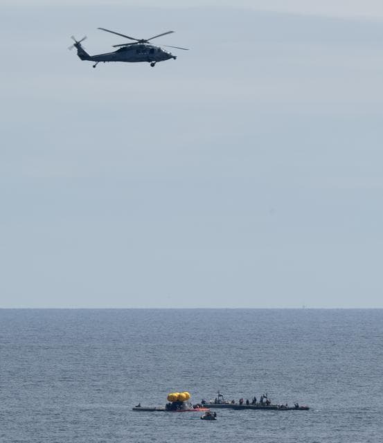 NASA image: NASA Artemis Undreway Recovery Test 12